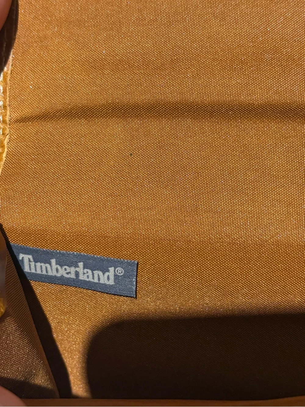 #Vintage  #Timberland Caramel Canvas Card Wallet#genuineleather